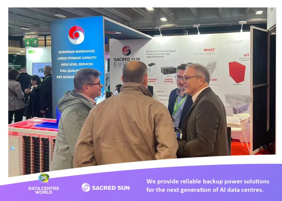 圣阳股份闪耀巴黎数据中心世界展会，以硬核创新引领AIDC能源新生态